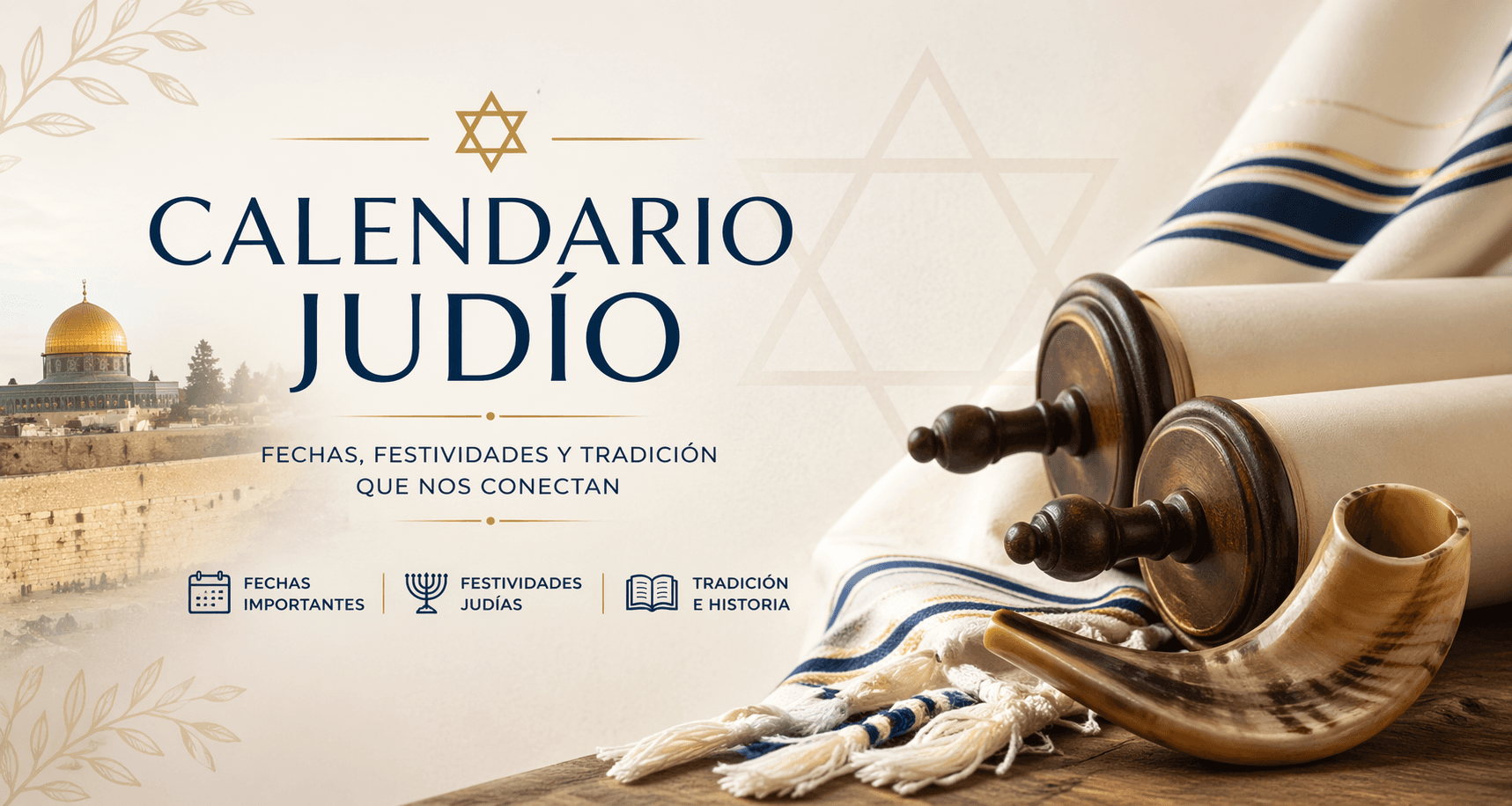 Banner de calendario judío